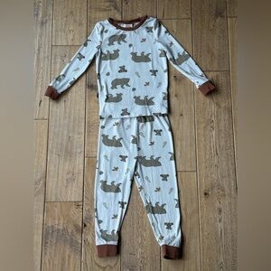 Cozy Pixies Bear Pajamas Set size 3
